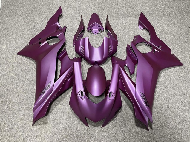 2017-2019 Dark Purple Matte Yamaha R6 Motorcycle Fairings Canada