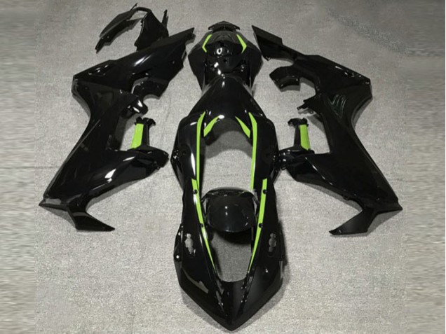 2017-2019 Gloss Black & Lime Green Lining- CBR1000RR 17-19 Honda CBR1000RR Motorcycle Fairings Canada