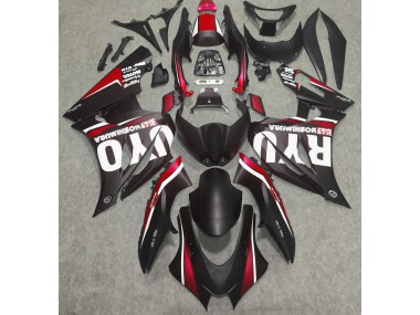 2017-2019 Matte Black & Red Suzuki GSXR 1000 Motorcycle Fairings Canada