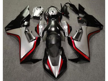 2017-2019 Silver and Black & Red Honda CBR1000RR Motorcycle Fairings Canada