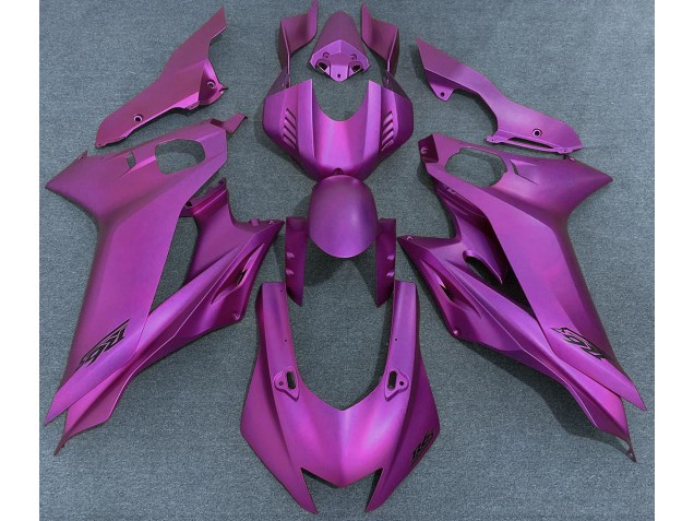 2017-2019 Bright Purple Matte Yamaha R6 Motorcycle Fairings Canada