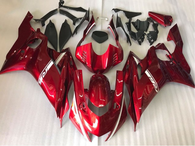 2017-2019 Candy Apple Red Yamaha R6 Motorcycle Fairings Canada