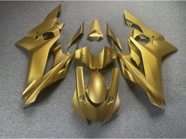 2017-2019 Custom Gold Yamaha R6 Motorcycle Fairings Canada