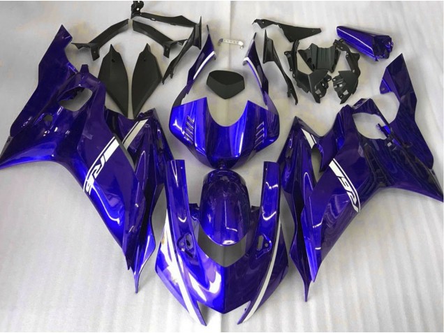 2017-2019 Deep Blue Yamaha R6 Motorcycle Fairings Canada