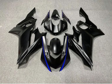 2017-2019 Matte Black & Blue Accents Yamaha R6 Motorcycle Fairings Canada