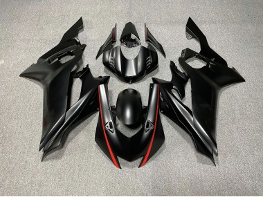 2017-2019 Matte Black & Red Accents Yamaha R6 Motorcycle Fairings Canada