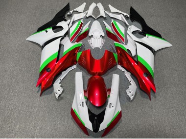 2017-2019 Red and Green Gloss Yamaha R6 Motorcycle Fairings Canada