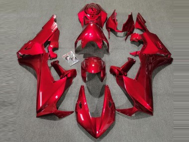 2017-2019 Deep Red Gloss Honda CBR1000RR Motorcycle Fairings Canada