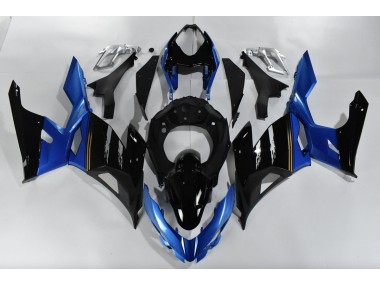 2018-2020 Blue and Black Kawasaki Ninja 400 Motorcycle Fairings Canada