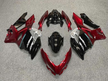 2018-2020 Red and Black Kawasaki Ninja 400 Motorcycle Fairings Canada