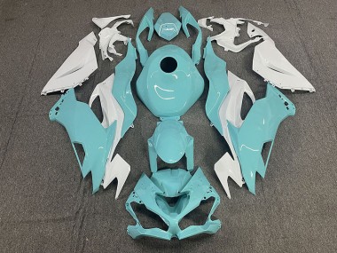 2019-2020 Aqua Kawasaki ZX6R Motorcycle Fairings Canada