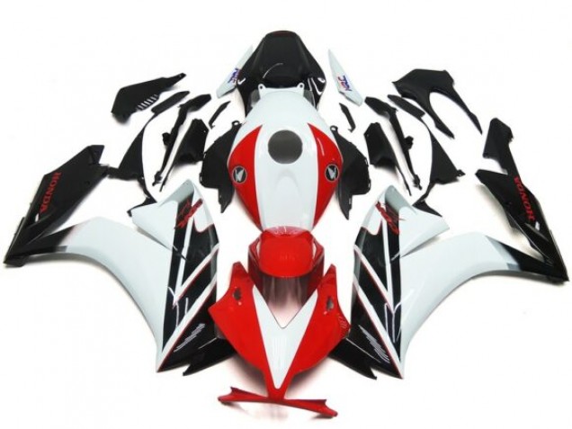 2012-2016 Black and Red/White Gloss Honda CBR1000RR Motorcycle Fairings Canada