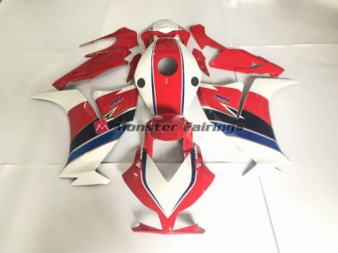 2012-2016 Red with White/Blue Honda CBR1000RR Motorcycle Fairings Canada