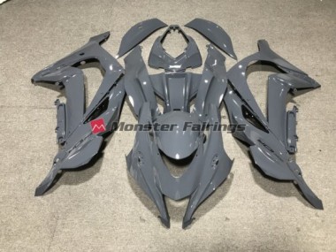 2016-2019 Nardo Grey Black Logo&#8217;s Kawasaki ZX10R Motorcycle Fairings Canada